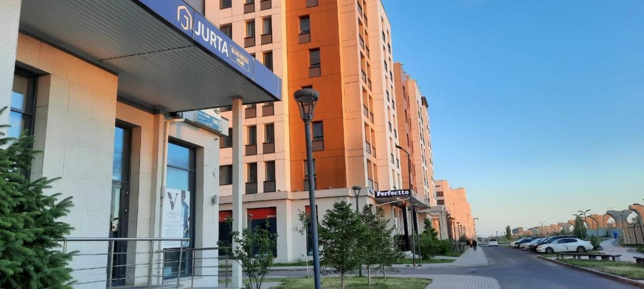 Аэропорт 15 Минут Экспо Бульвар Daire Astana Dış mekan fotoğraf